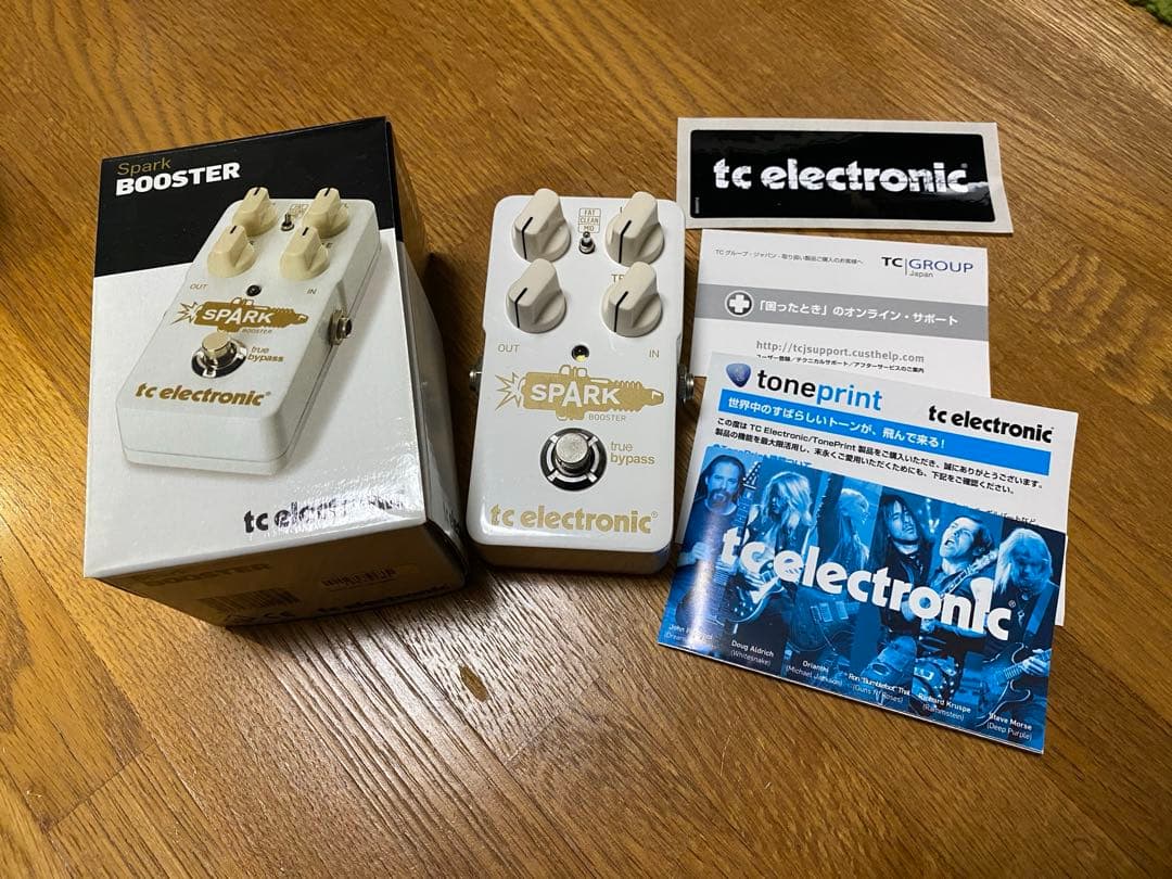 【美品】tc electronic SPARK BOOSTER 箱付き