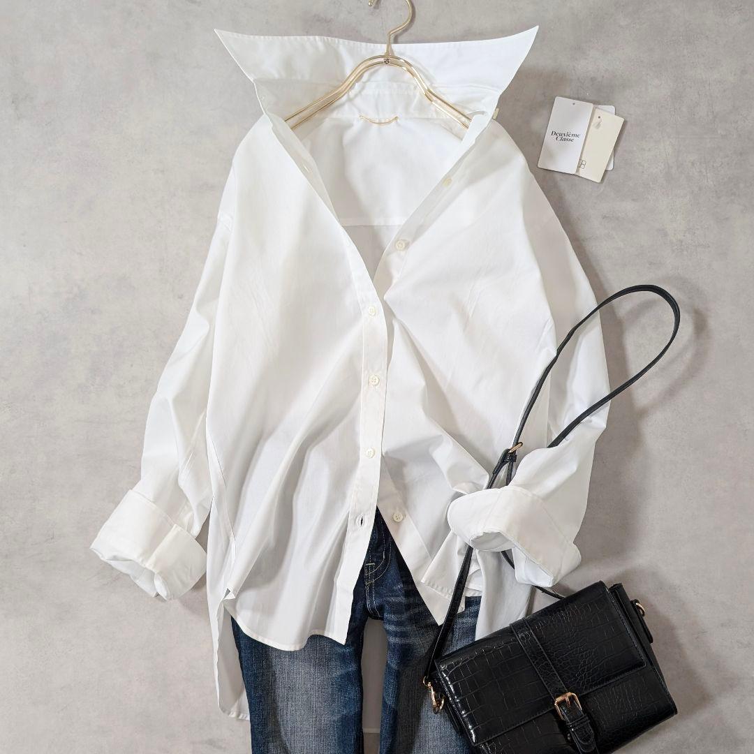 未使用★ドゥーズィエムクラス Ivy Style シャツ 2023年モデル 白