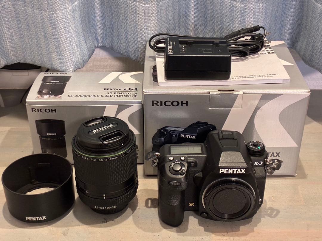 デジタルカメラ PENTAX K-3 HD55-300mm f4.5-6.3PLM WR RE