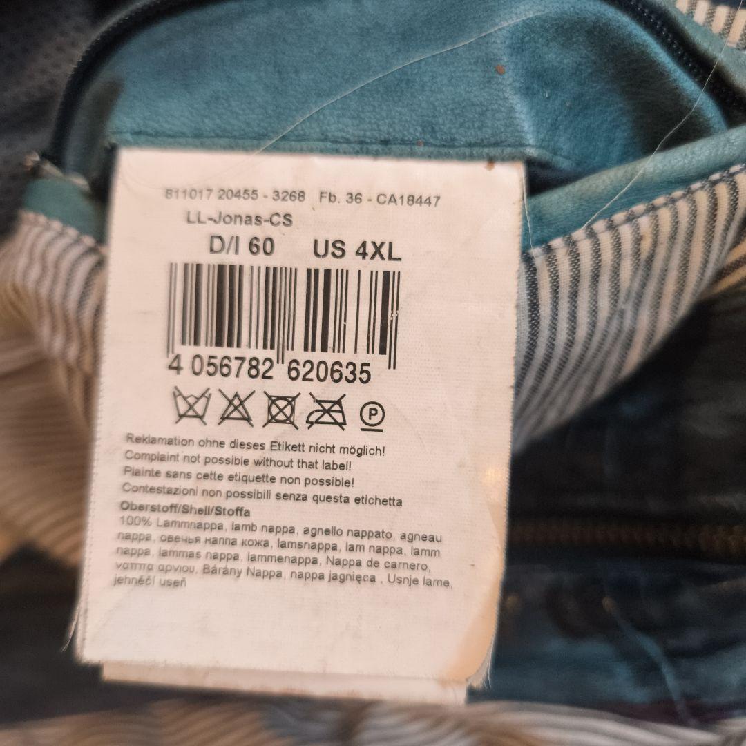 LLOYD ダークブルー シングルライダースジャケット