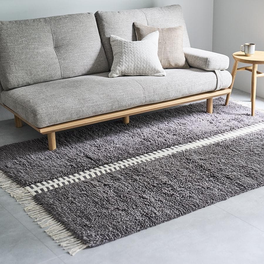 ラ*ー様 新品・開封のみ　ACTUS アクタス LINE ラグ 140×200c