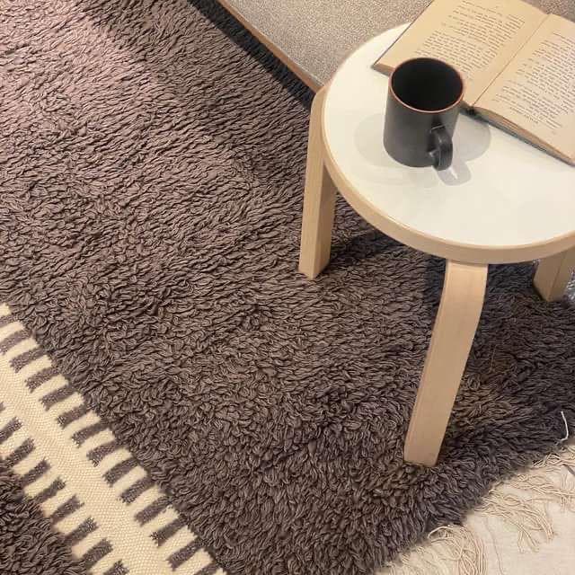 ラ*ー様 新品・開封のみ　ACTUS アクタス LINE ラグ 140×200c