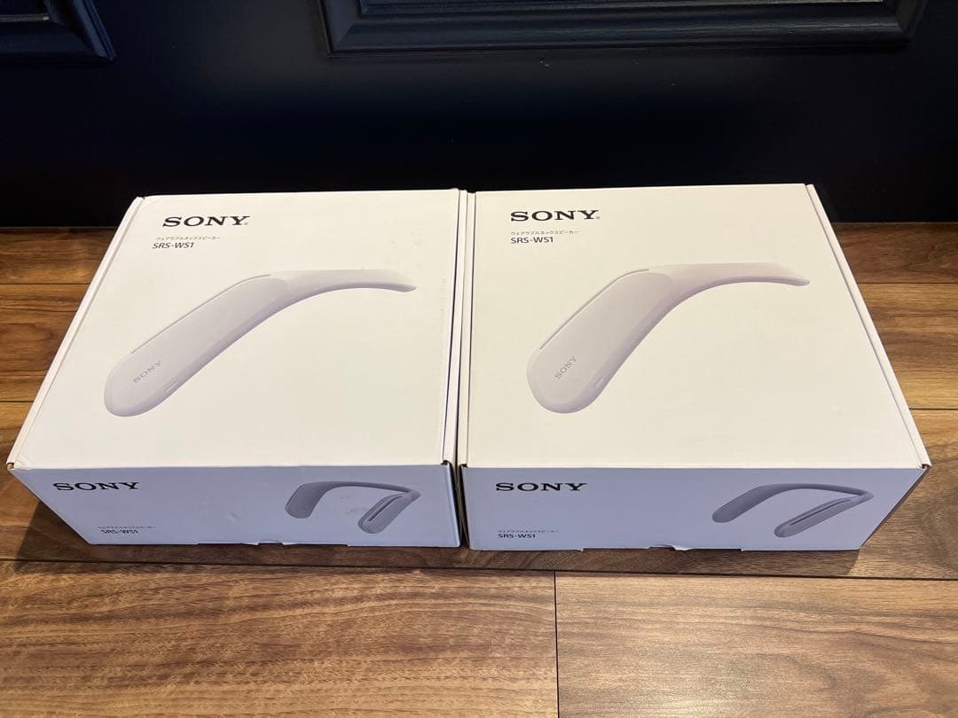 SONY SRS-WS1 ネックスピーカー 3個セット
