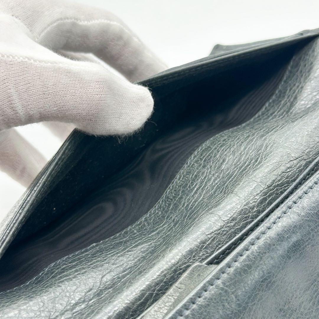 バレンシアガ シティ クラシック 二つ折り 長財布 コンチネンタル スタッズ