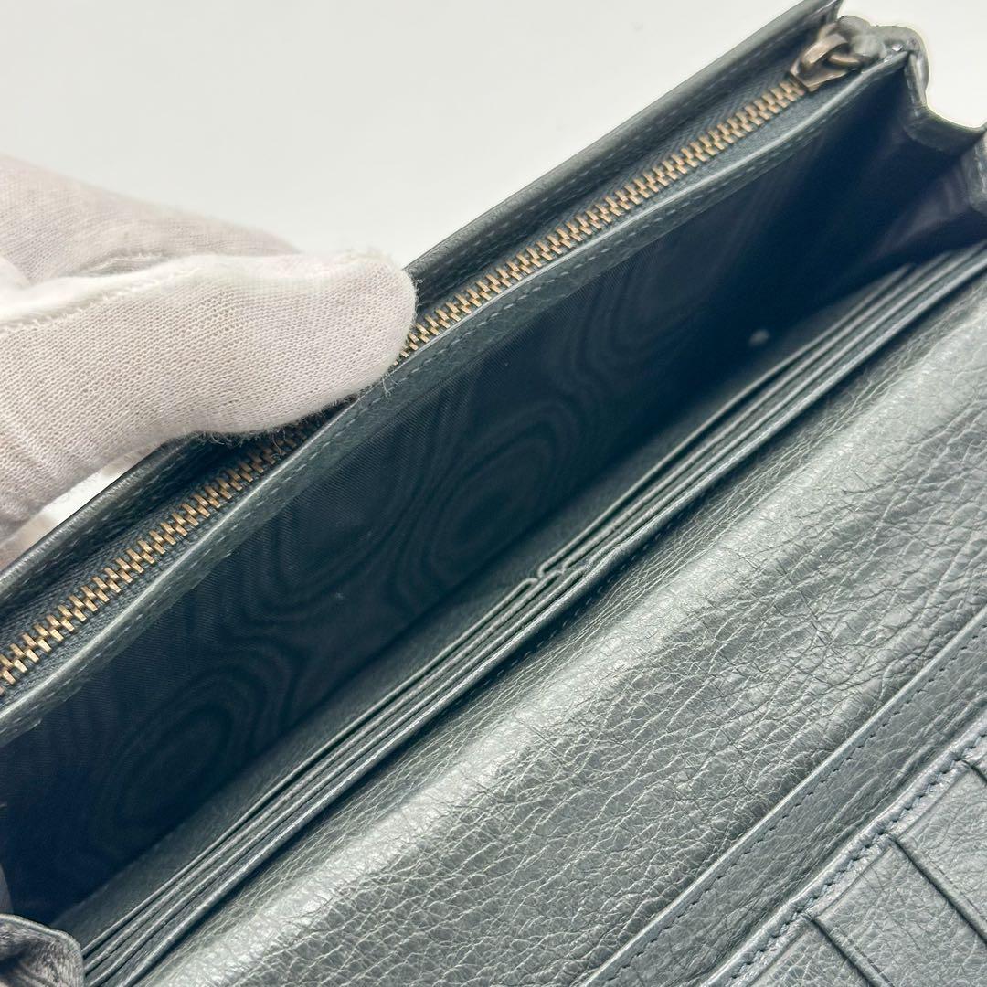 バレンシアガ シティ クラシック 二つ折り 長財布 コンチネンタル スタッズ