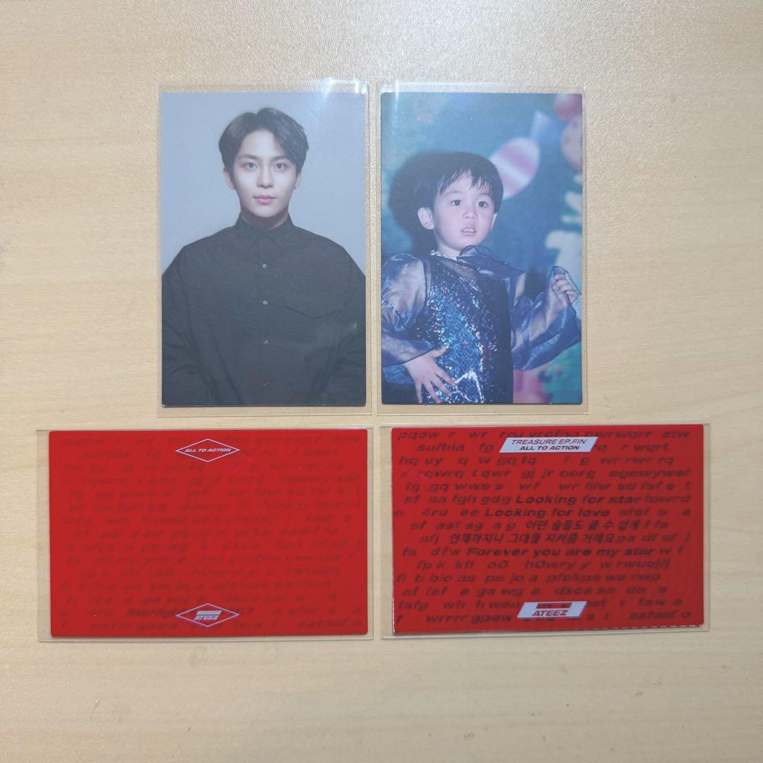 ATEEZ トレカ ALL TO ACTION ジョンホ ②