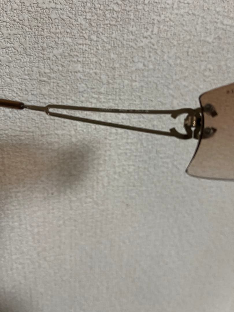 CHANEL ブラウンレンズ ゴールドフレーム サングラス　シャネル