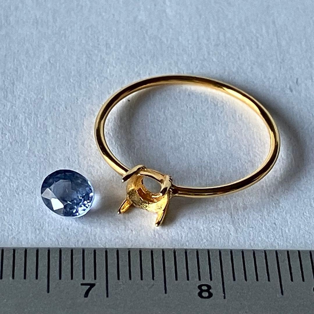 【MI--KIさまご確認用】サファイアのリング1230