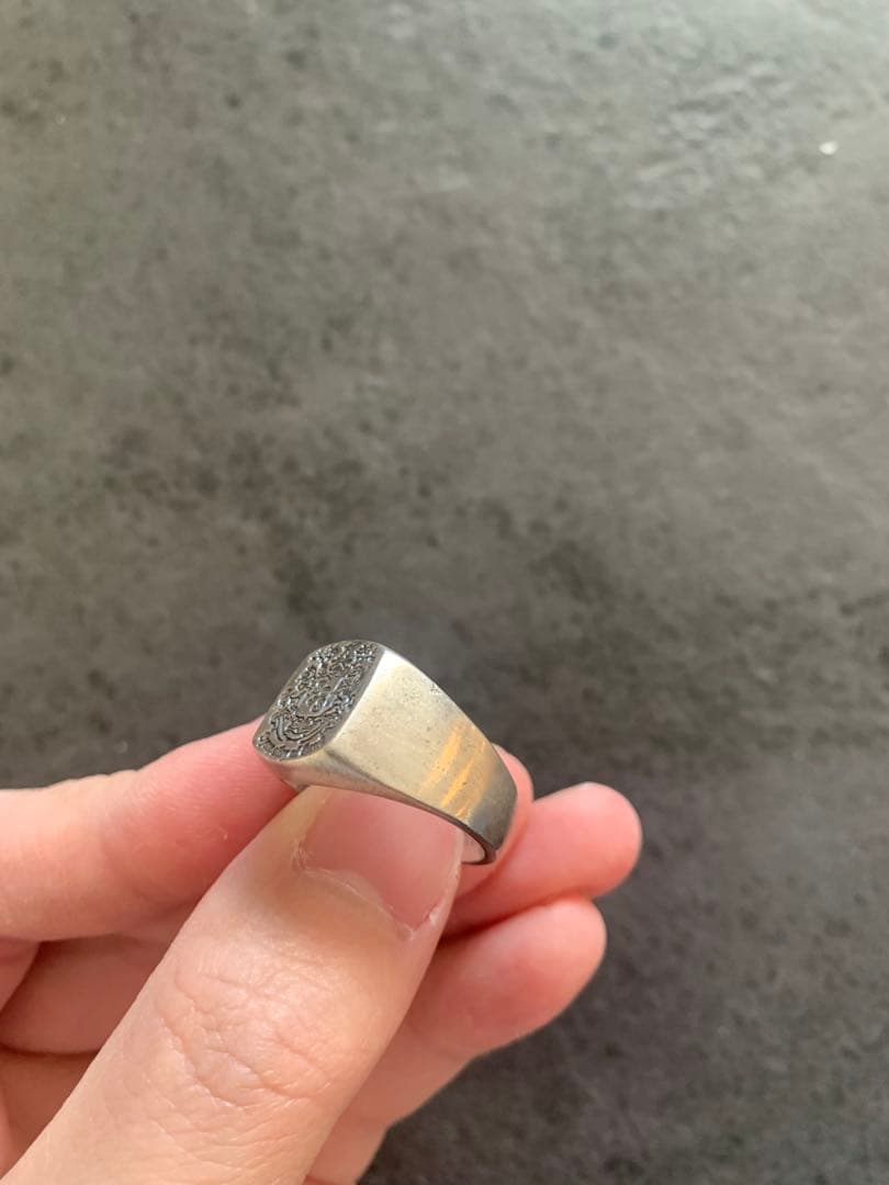 SYMPATHY OF SOUL SILVER シグネット リング　指輪