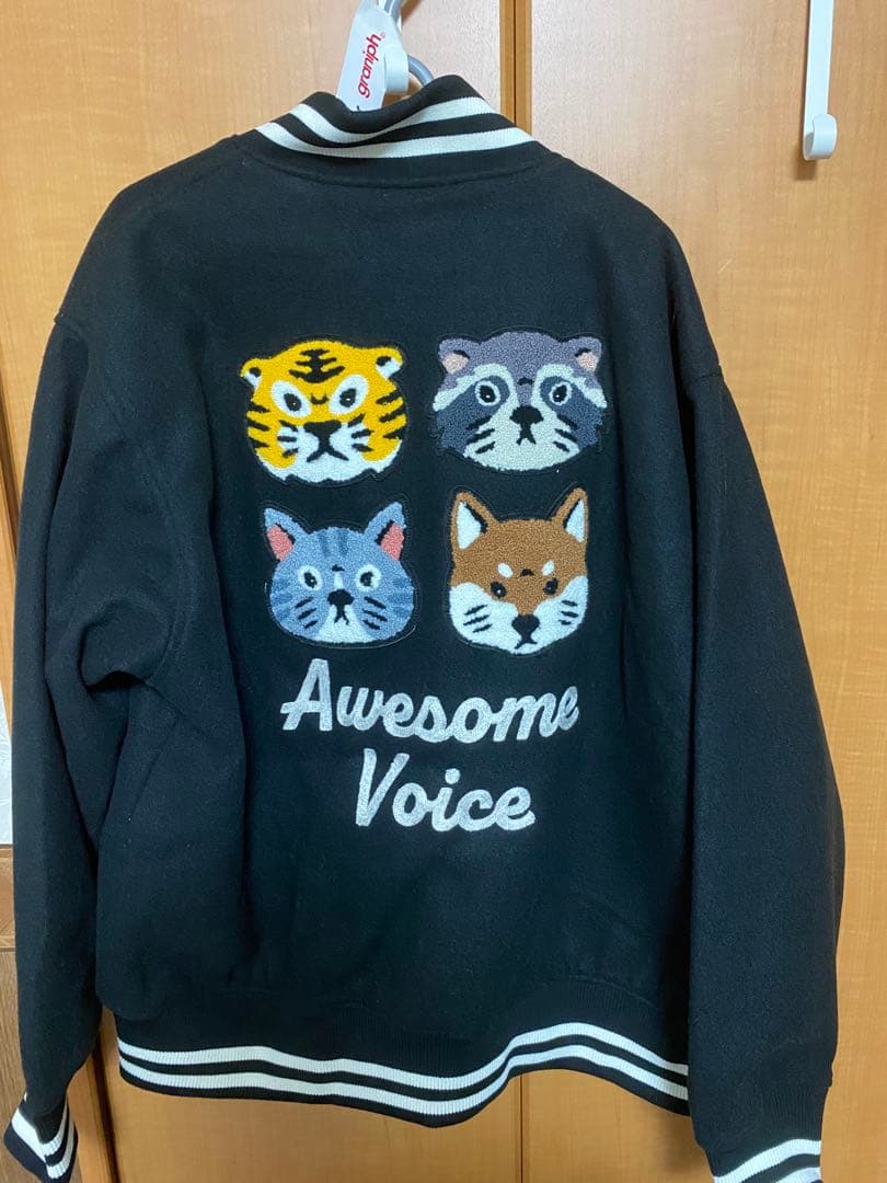 大幅値下げ新品グラニフオーサムボイスアニマルズスタジアムジャンパーXL