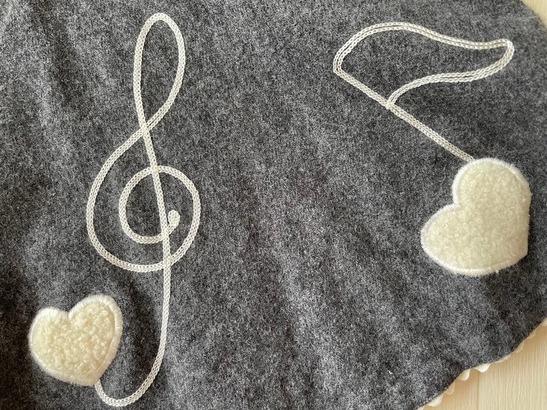 【希少】　シャーリーテンプル　ワンピース　音符　110cm