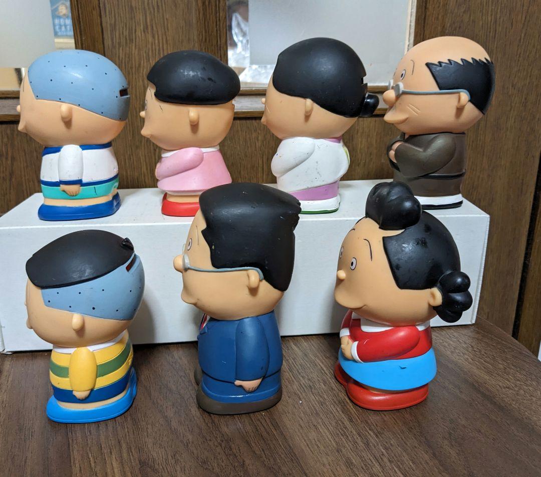 タ*ム様 サザエさん一家　貯金箱　7点セット売り　⚠バラ売り不可　希少品