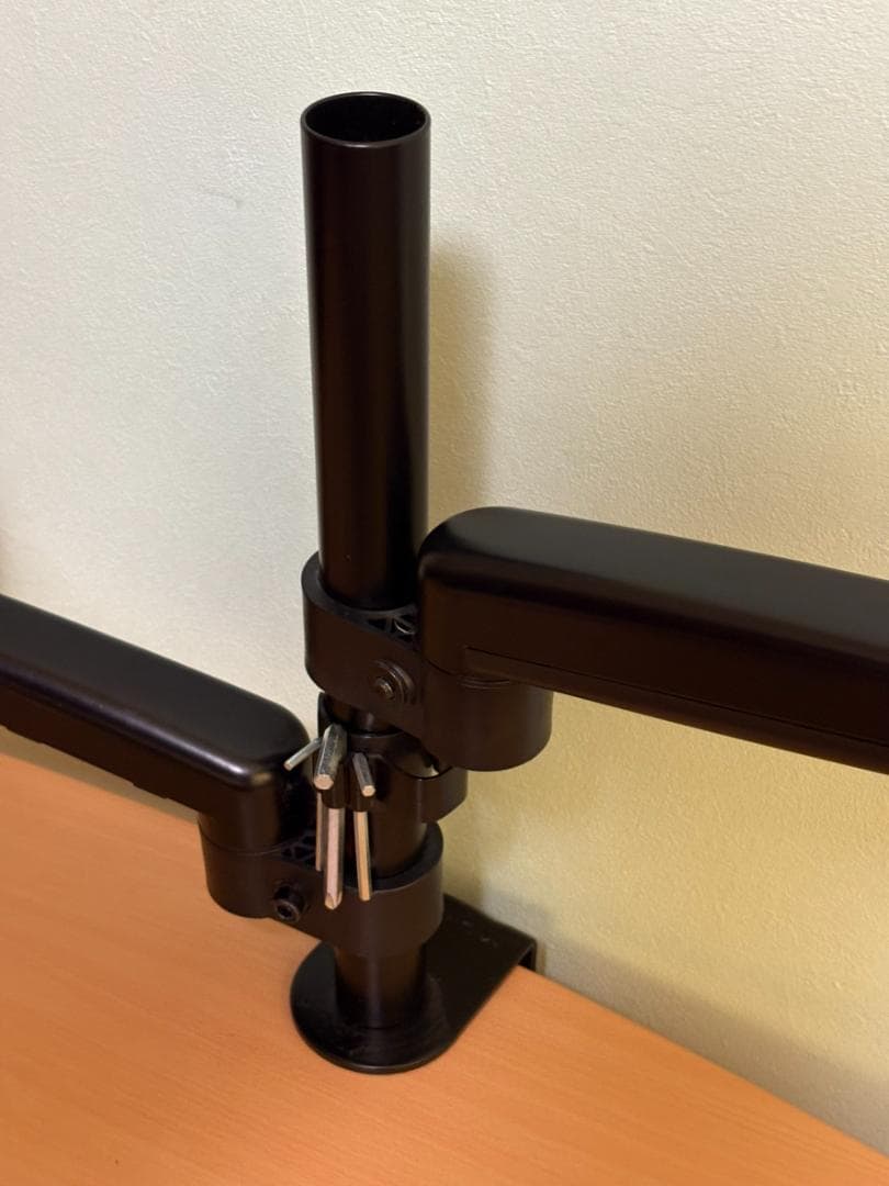 モニター2台 デュアルモニターアーム セット