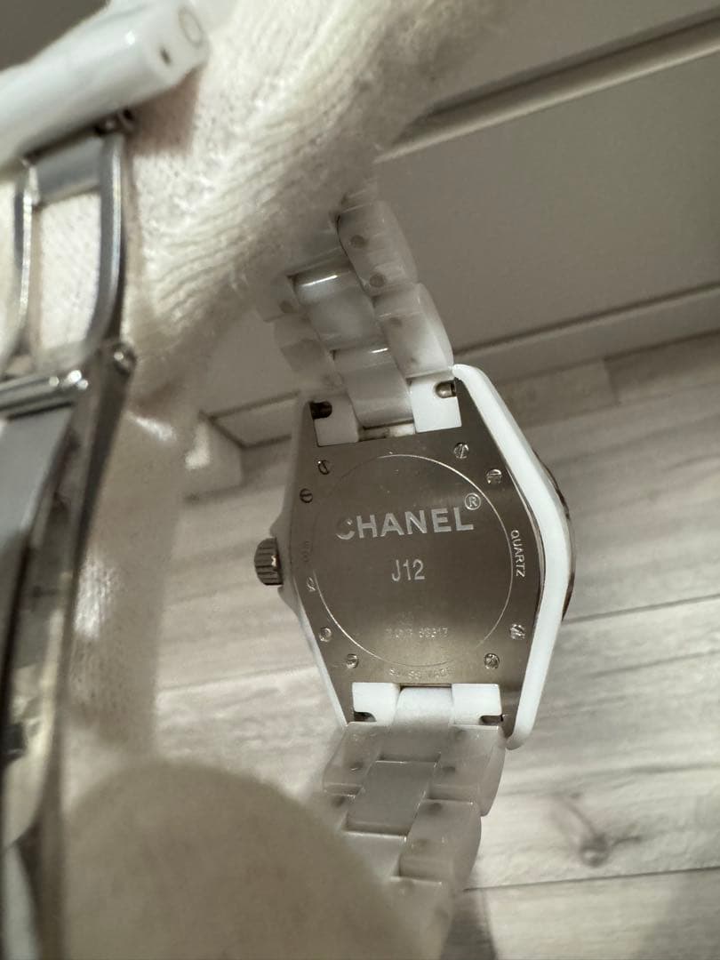 CHANEL J12 H3214 38mm 8ポイント ホワイトセラミック