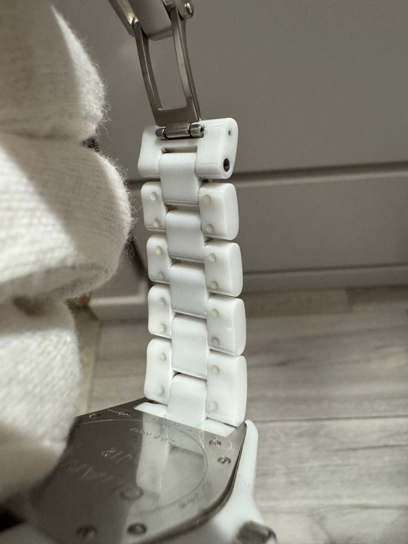 CHANEL J12 H3214 38mm 8ポイント ホワイトセラミック
