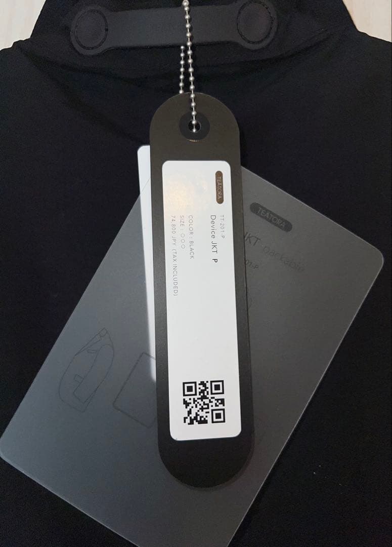 ジャケット・アウター TEATORA Device JKT P black 3