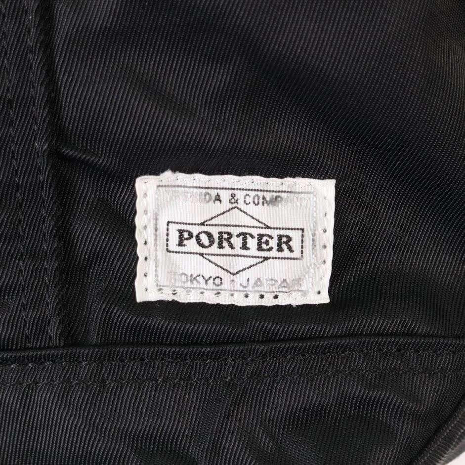 【限定】PORTER ポーター　トートバッグ　ライド　近江ちぢみ　シワ加工　黒