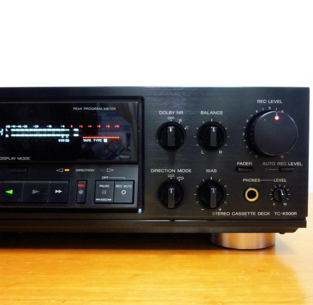 SONY ソニー TC-K500R オートリバースカセットデッキ プレーヤー