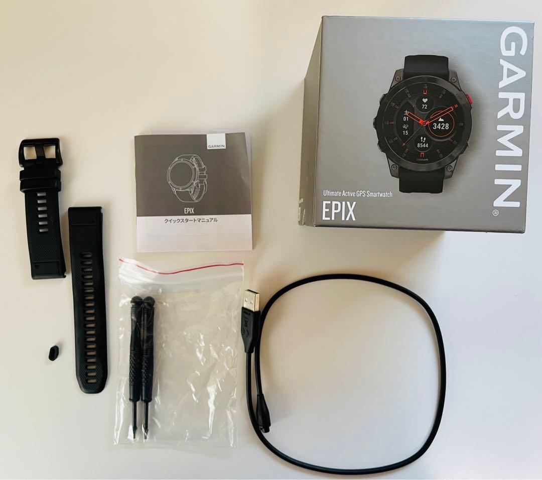【ベルト2本付】GARMIN EPIX SAPPHIRE