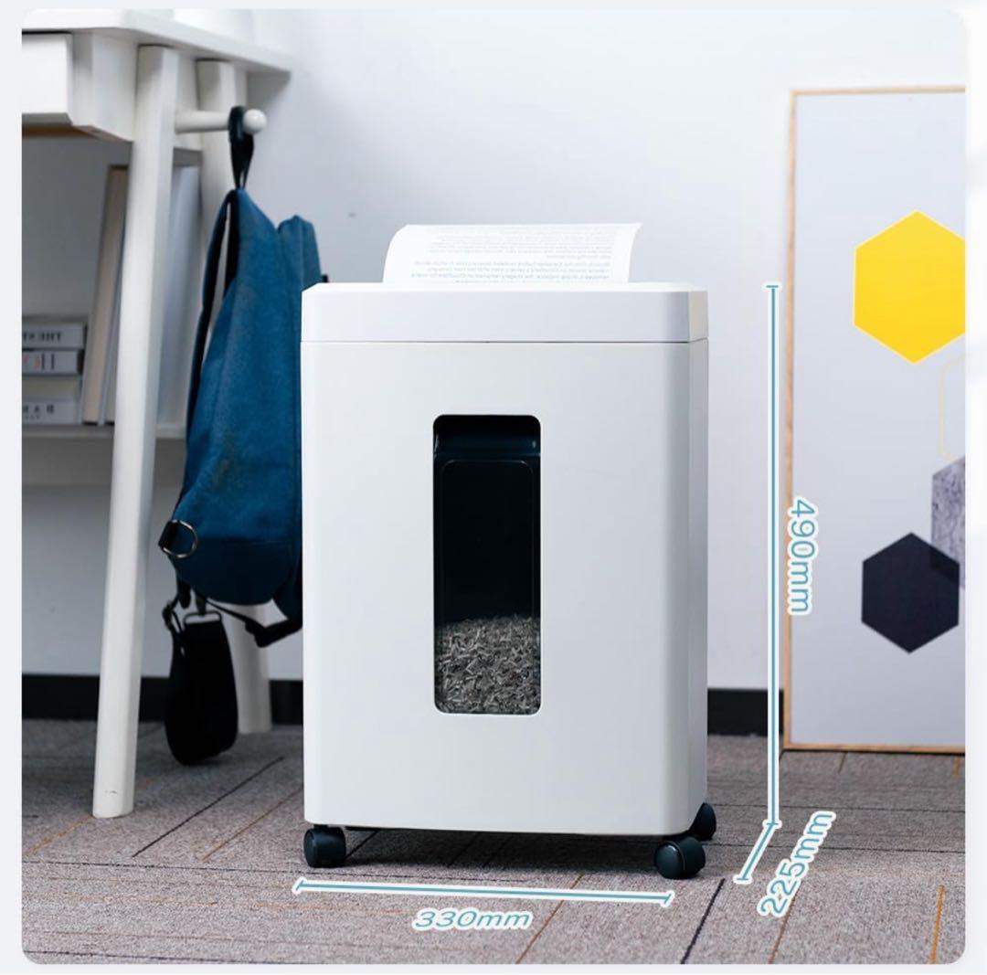 シュレッダー ホワイト 2x15mm裁断サイズ