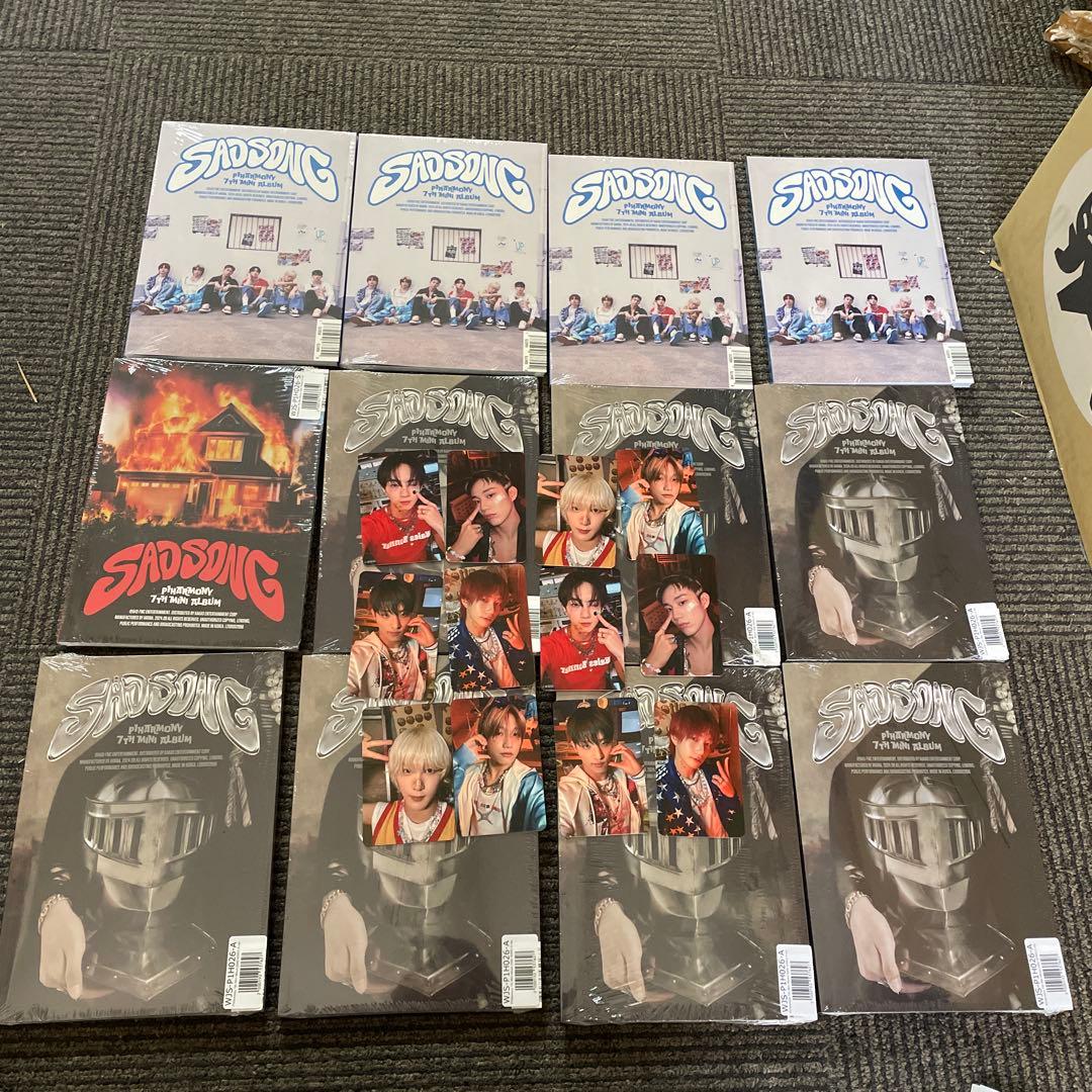 P1Harmony SAD SONG 7th Mini Album 12セット