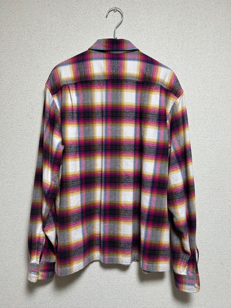 supreme チェックシャツ　ネルシャツ