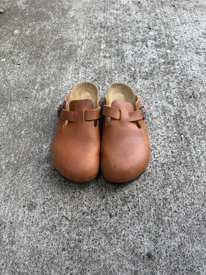 BIRKENSTOCK ボストン レザー クロッグサンダル　36 23cm