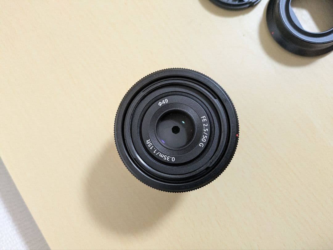 SONY FE 50mm F2.5 G レンズ