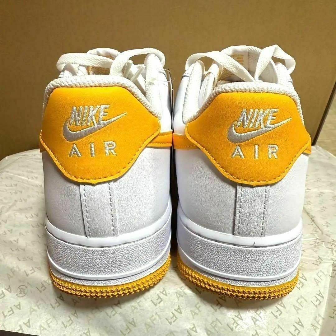 NIKE AIR FORCE 1 ホワイトイエロー 新品　28.0