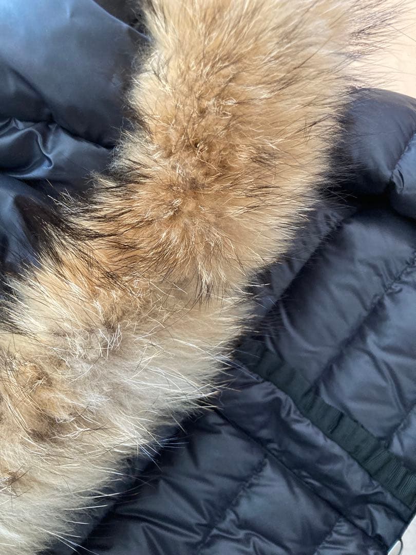 極美品！ランバンLANVINファー付きロングダウンジャケットS