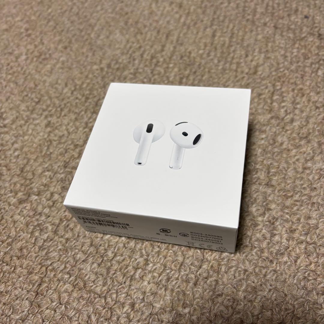 【新品未使用品】AirPods 4 本体 未開封 USB-C対応 Apple
