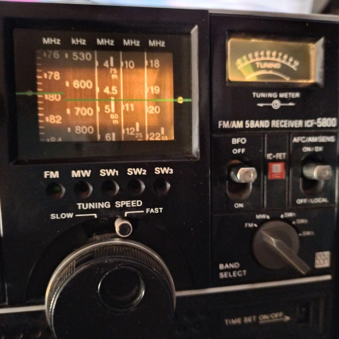 SONY ICF-5800 FM/AM 5BAND スカイセンサー ソニー