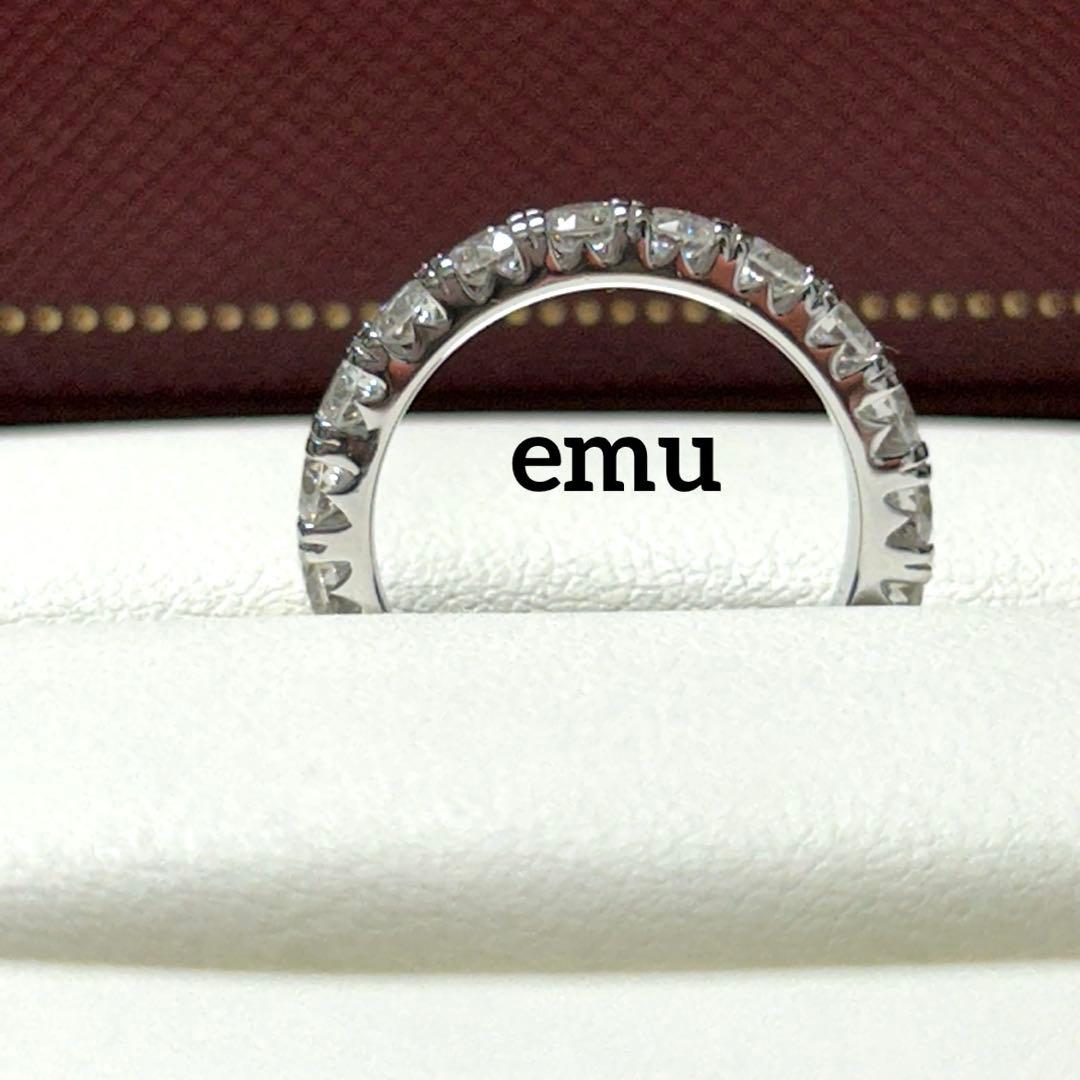 むーちゃん様【新作】最高級モアサナイト / フルエタニィリング3mm