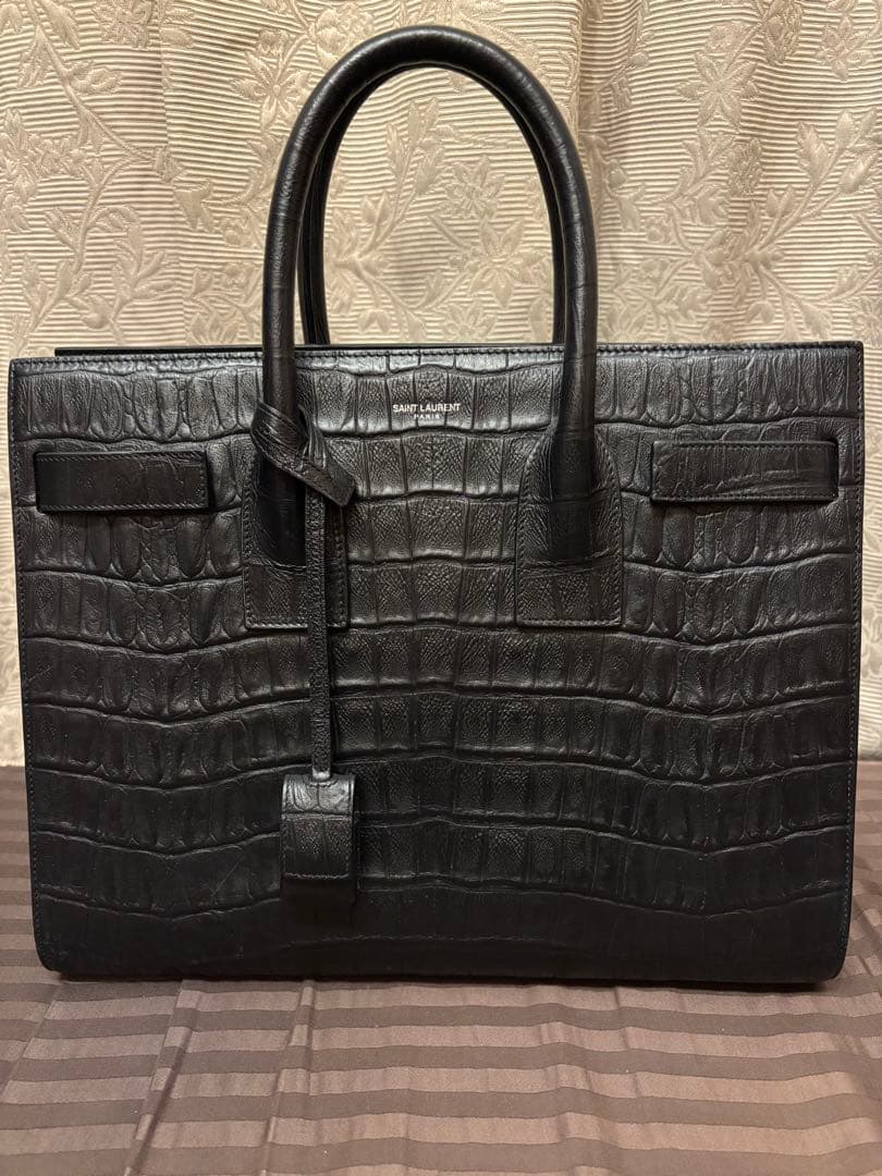 SAINT LAURENT サンローラン サックドジュール クロコ
