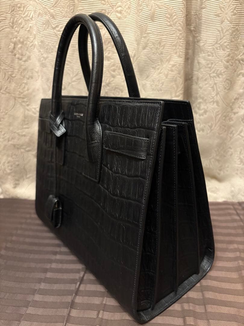 SAINT LAURENT サンローラン サックドジュール クロコ