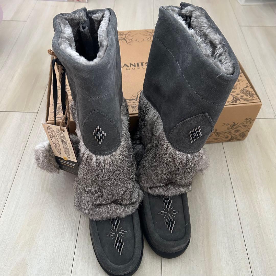 マニトバムクルックス⭐︎ムートンブーツ　新品