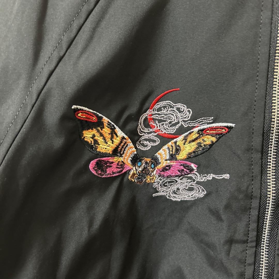 ゴジラ　モスラ　スカジャン　ジャンパー　刺繍　東洋好きに