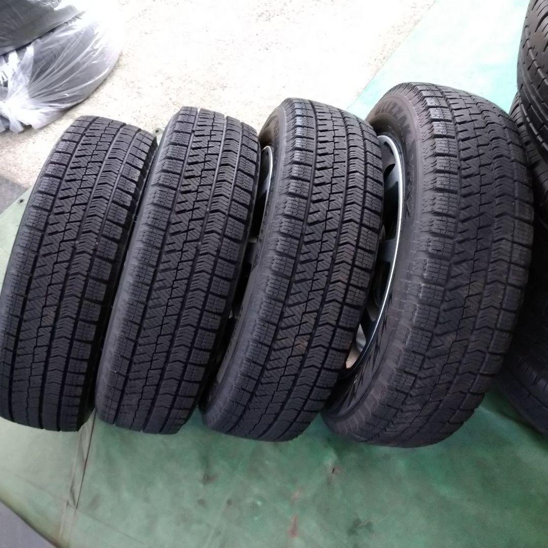 ★社外アルミホイール 155/65R14 ブリヂストンブリザックVRX2 4本