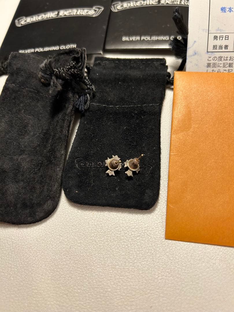 確実正規品　クロムハーツ ピアス　両耳　セット