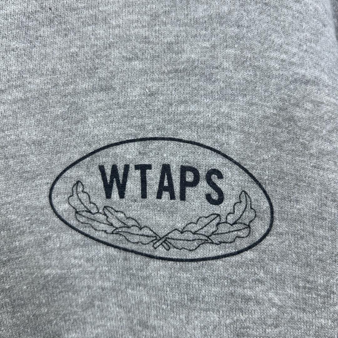 トップス 21AW WTAPS ACADEMY CREW NECK GRAY DSPLN