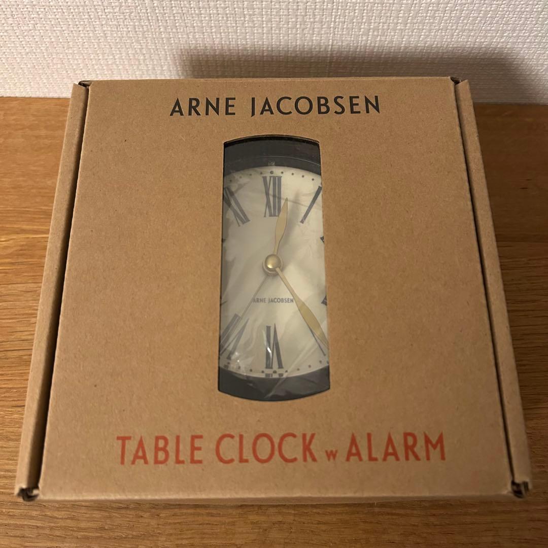 【限定】 ARNE JACOBSENテーブルクロック ROMAN CLASSIC