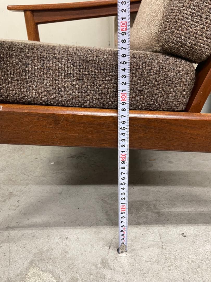 イージーチェア 1人掛け ヴィンテージ 北欧 60s 70s アンティーク