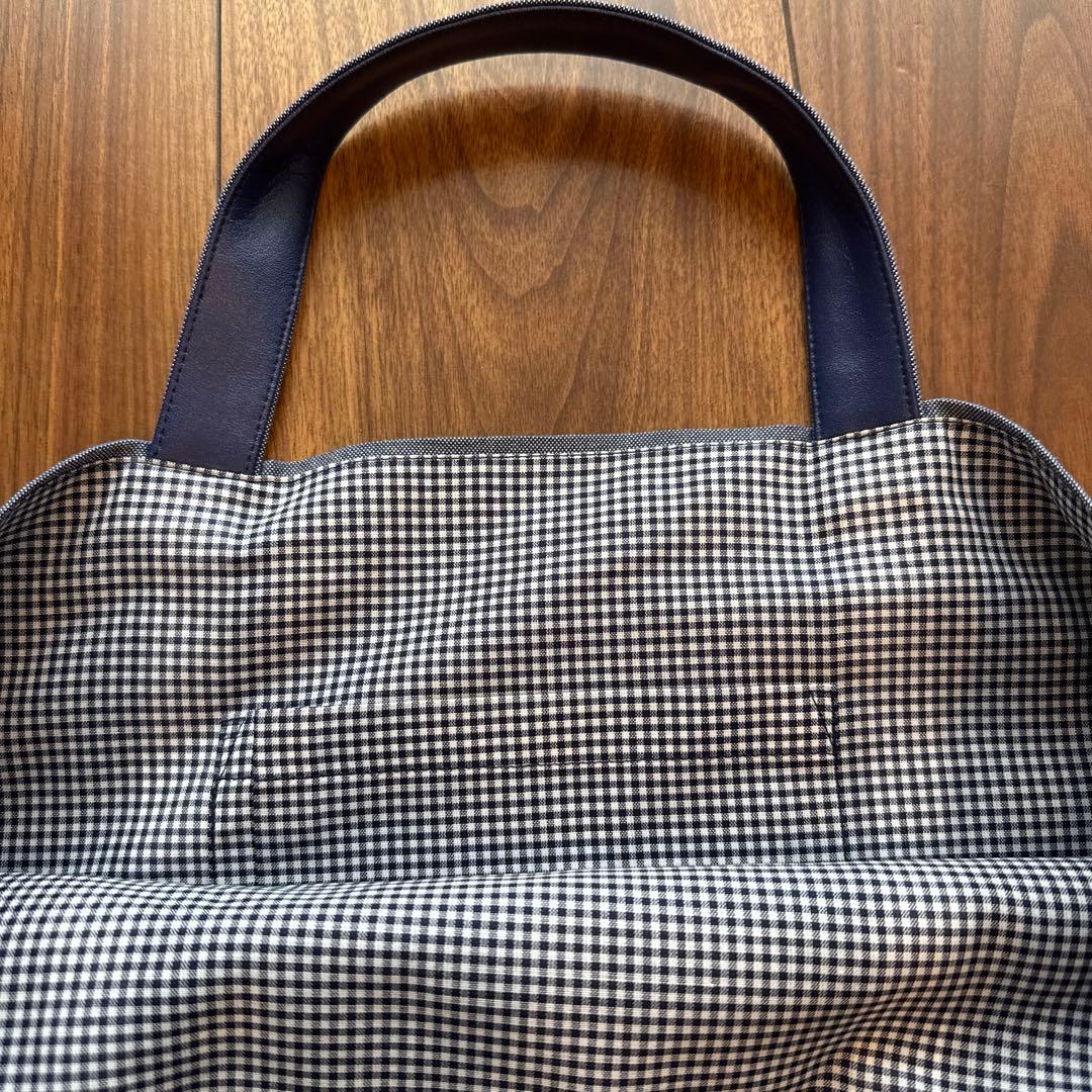 familiar デニムバッグ　手刺繍　新品未使用品