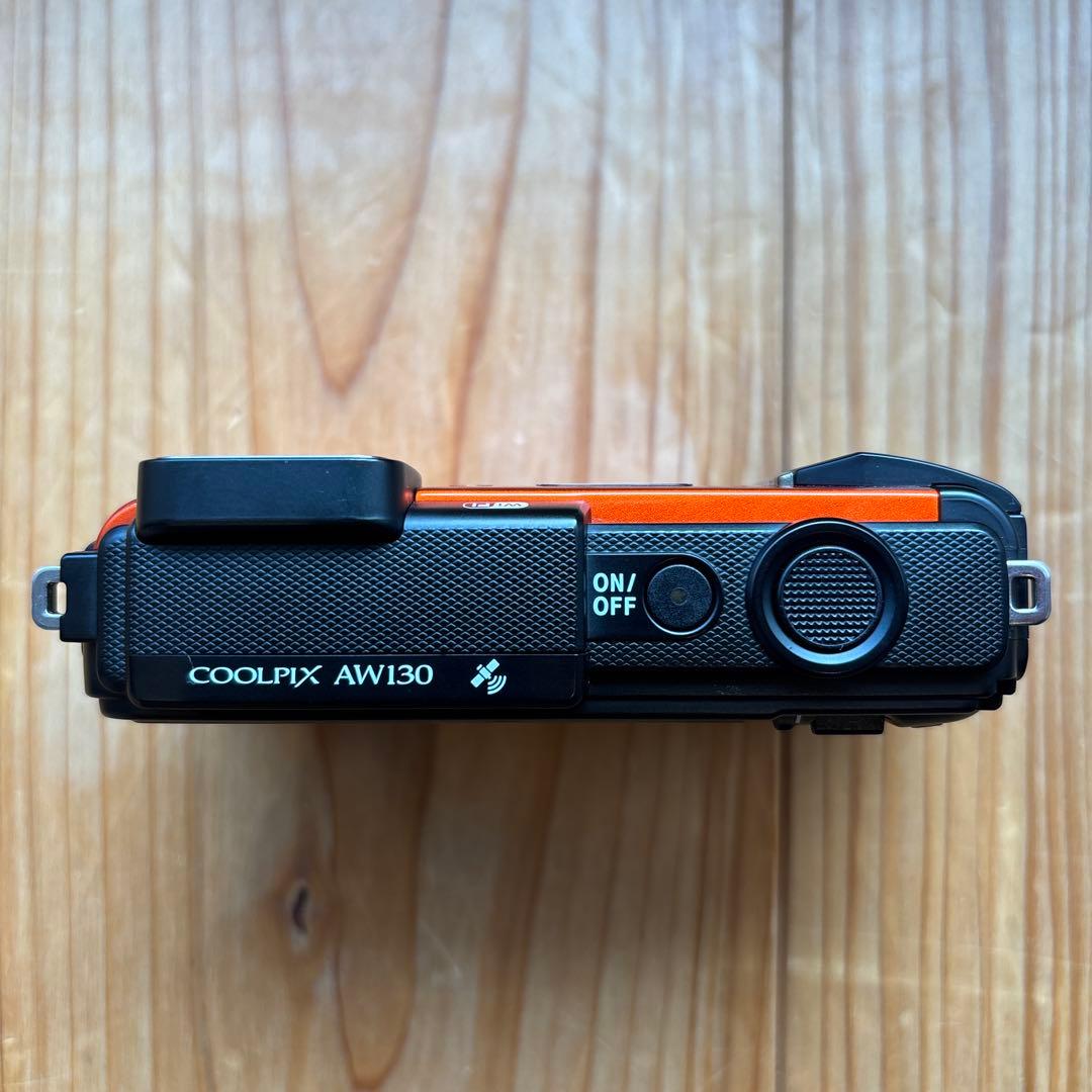【美品】Nikon ニコン COOLPIX AW130 オレンジ