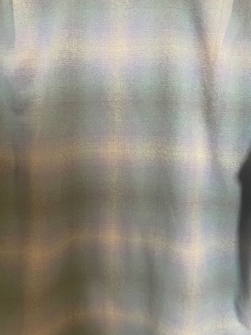 トップス 70S PENDLETON OMBRE CHECK WOOL SHIRT