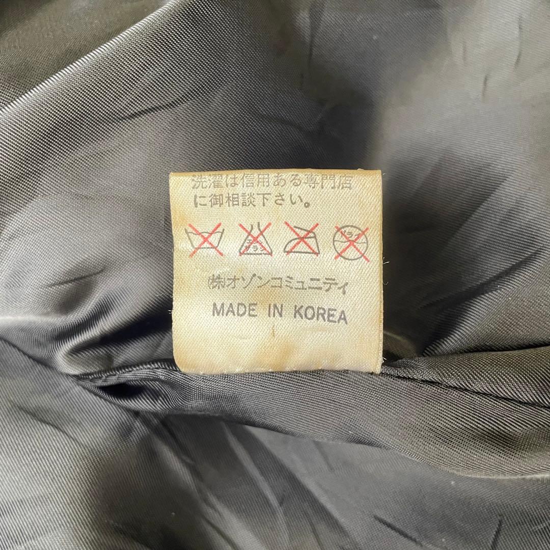 【希少】OZON COMMUNITY 八の字 シングルライダースジャケット