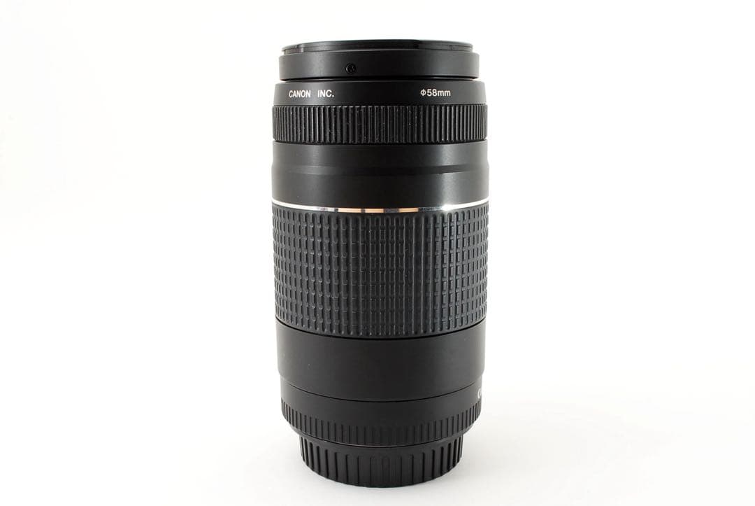 フード付き☆キヤノン☆人気の望遠レンズ☆Canon EF75-300㎜☆