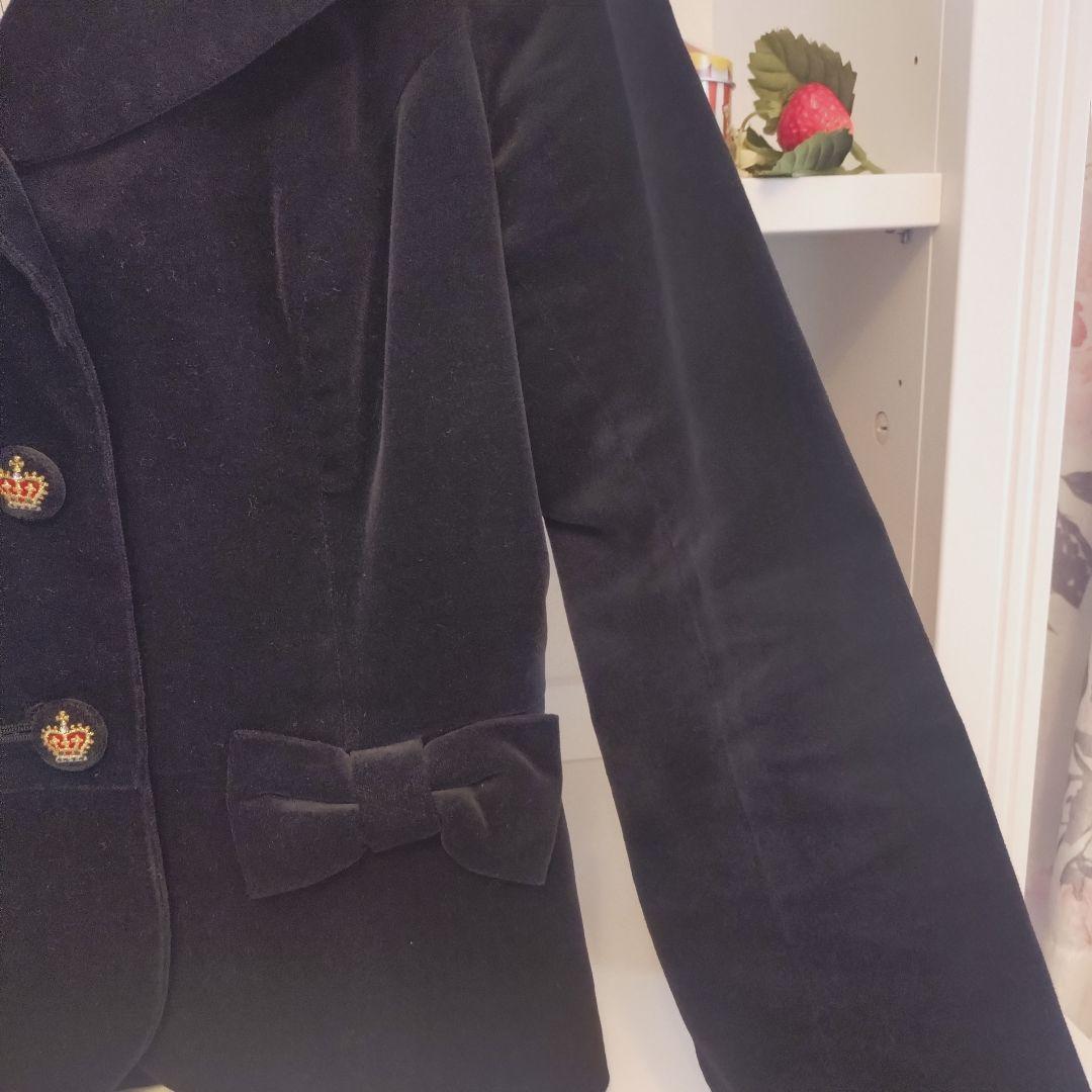 エミリーテンプルキュート ️♡ 別珍ジャケット 黒