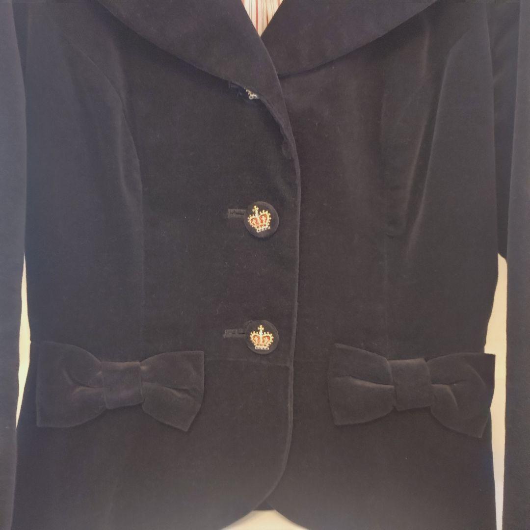 エミリーテンプルキュート ️♡ 別珍ジャケット 黒