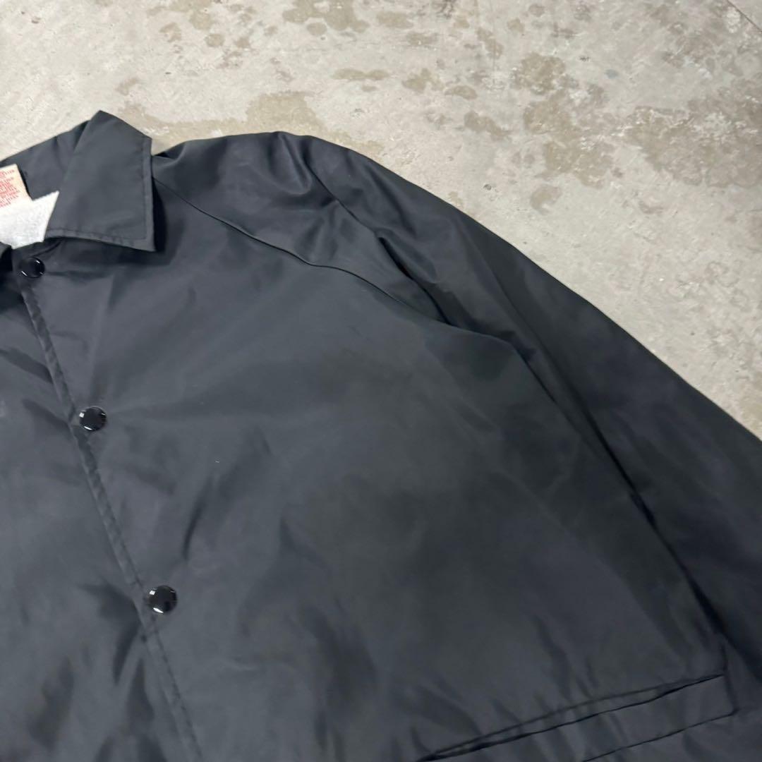 良品 80s 90s condinal ブラック ナイロンコーチジャケット